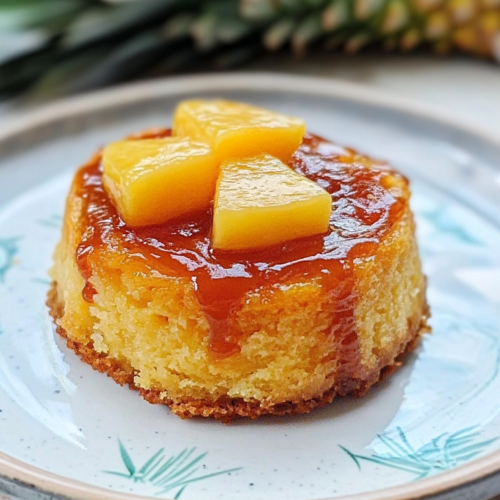 Pineapple Upside Down Cupcakes Recipe