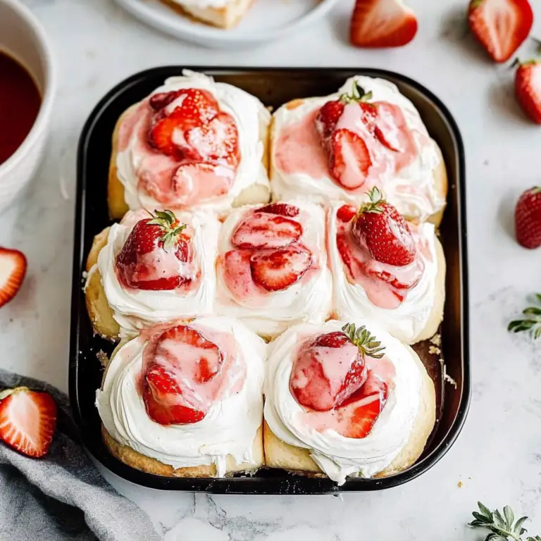 Strawberry Cream Cheese Rolls Recipe