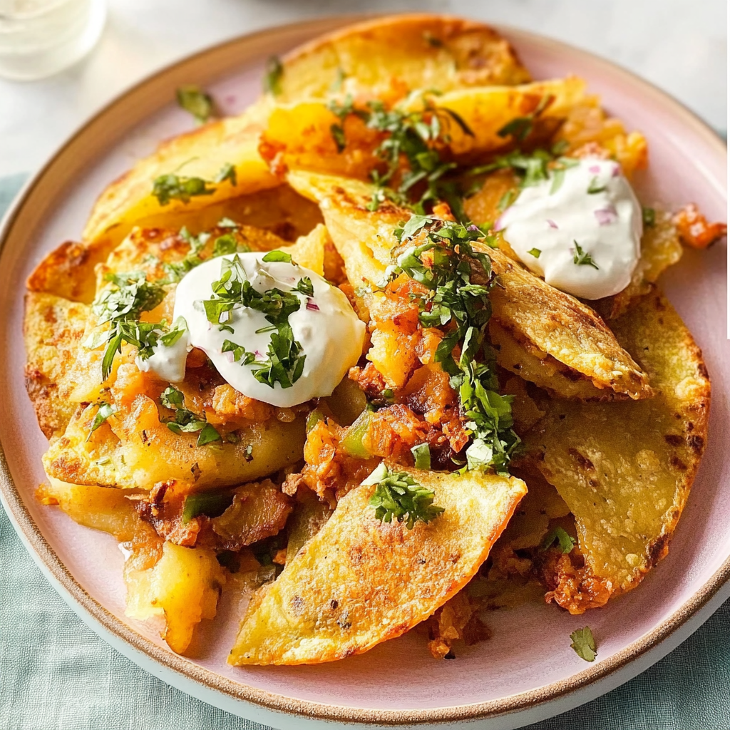 Crispy Potato Tacos Recipe
