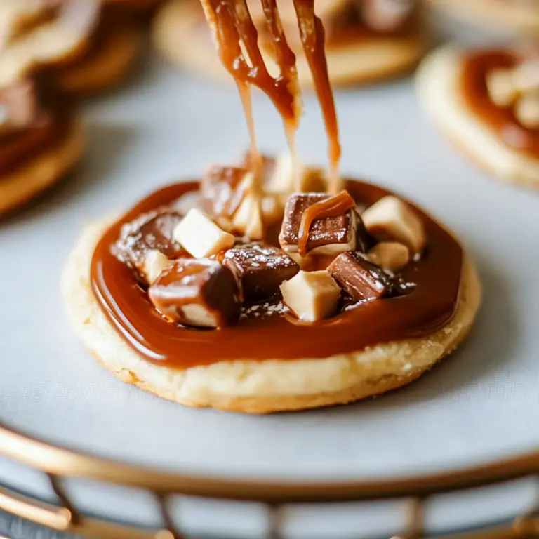 Irresistible Twix Cookies