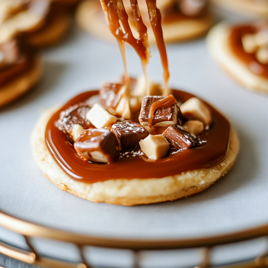 Irresistible Twix Cookies
