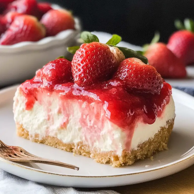 Strawberry Cheesecake Recipe