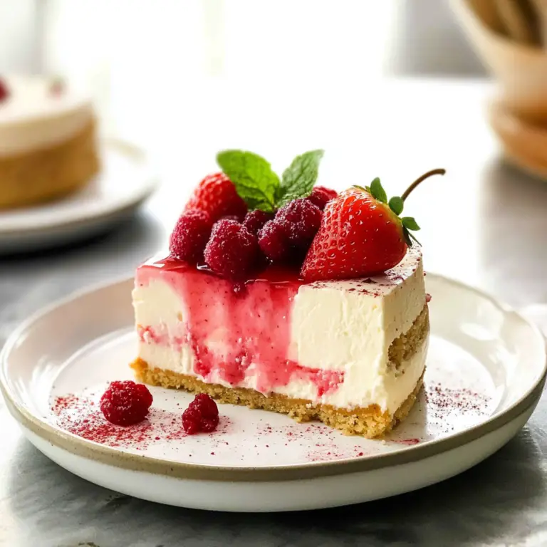 Strawberry Cheesecake Recipe for Dessert