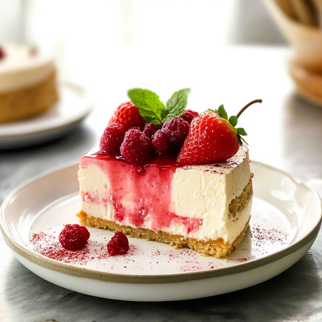 Strawberry Cheesecake Recipe for Dessert