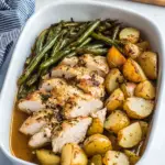 One-Pan Chicken, Potato & Green Bean Bake Recipe