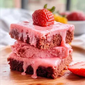Strawberry Brownies