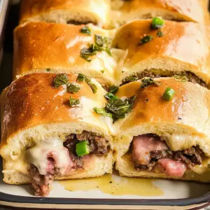 Philly Cheesesteak Sliders