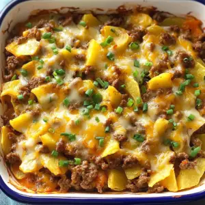 Hamburger Potato Casserole Recipe