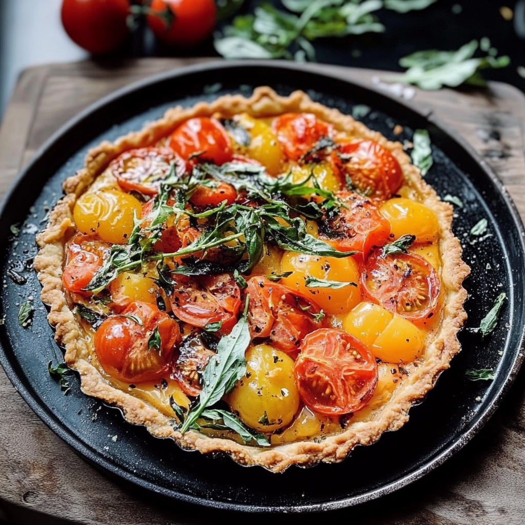 Savory Heirloom Tomato Tart