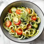 Zoodles with Summer Vegetables Recipe