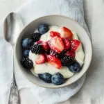 Berries and Yoghurt