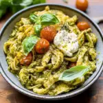 Pesto Burrata Pasta Recipe