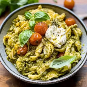 Pesto Burrata Pasta Recipe