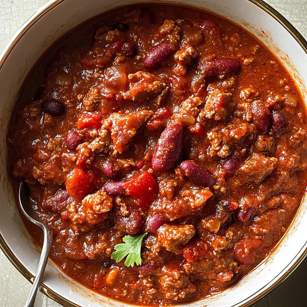 Hearty Beef Chili Recipe