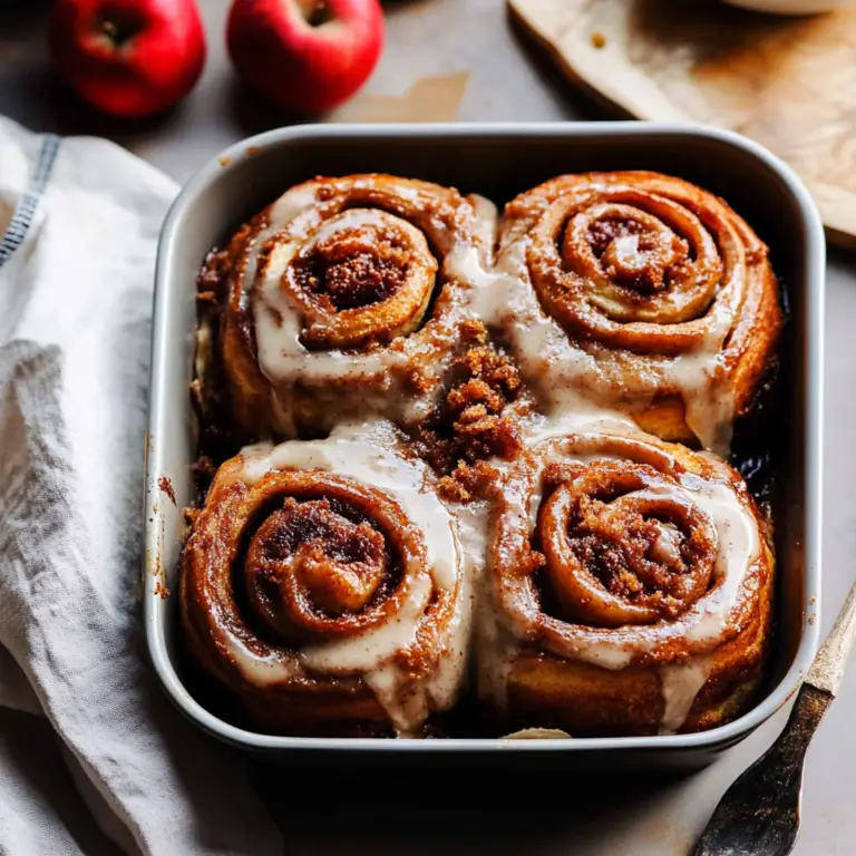 Apple Pie Cinnamon Rolls Recipe