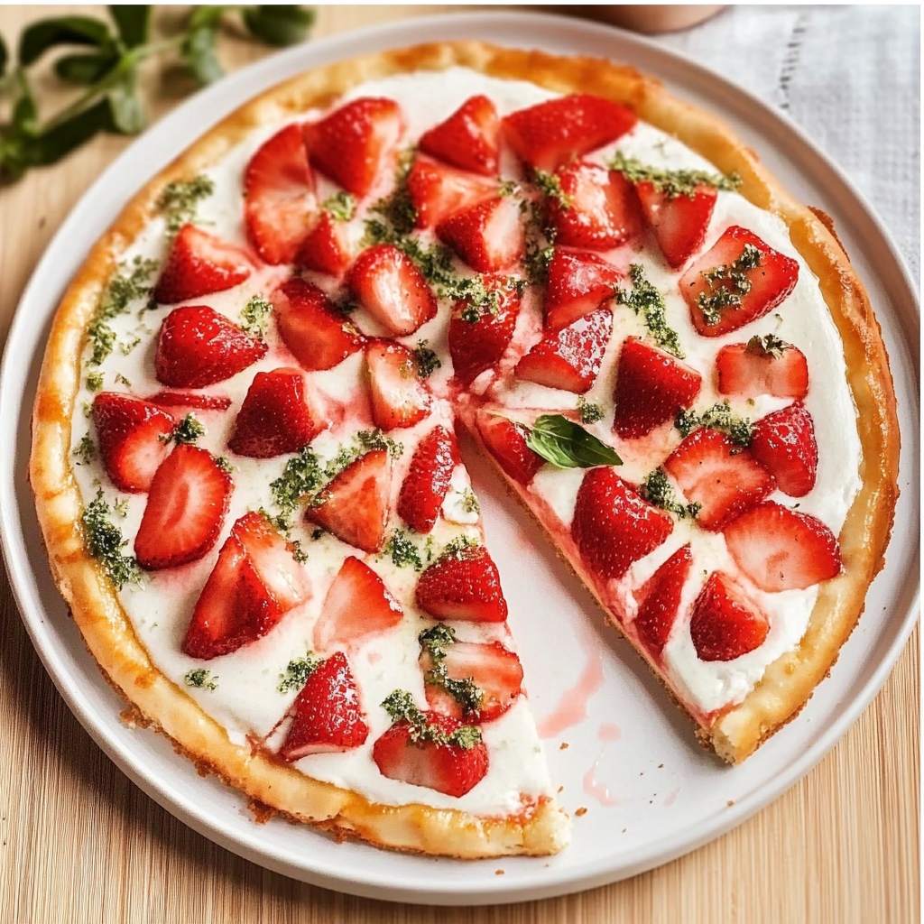 Strawberry Pizza Recipe