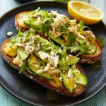 Cucumber Avocado Toast Recipe