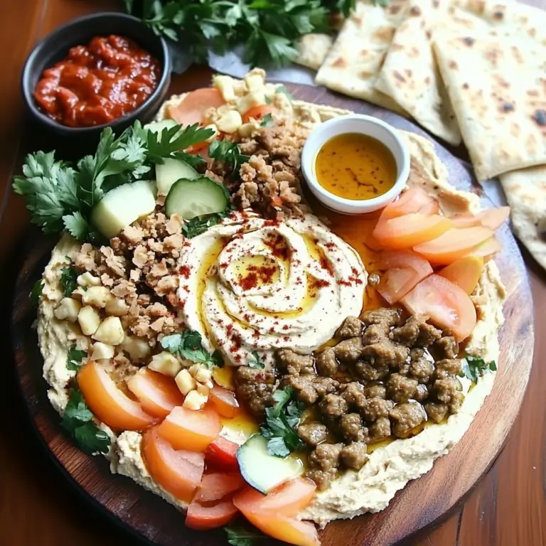 Mediterranean Hummus Board