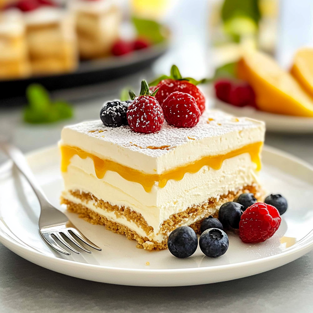 Lemon Icebox Cake Recipe