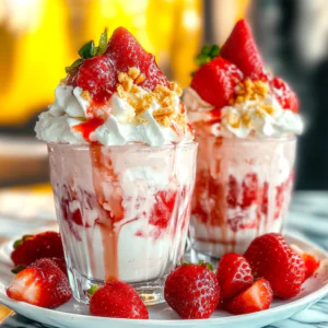Strawberry Sundae Recipe