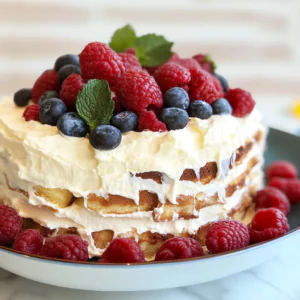 Vanilla Wafer Icebox Cake Recipe
