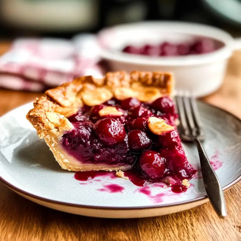 Maraschino Cherry Pie Recipe