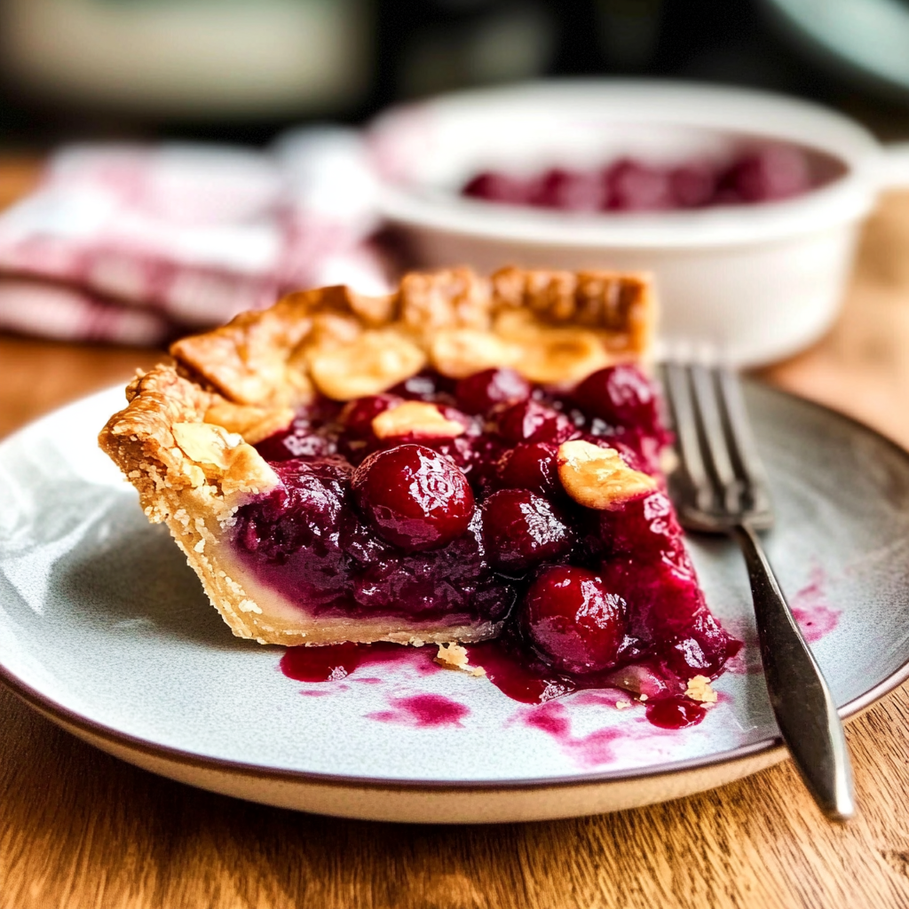 Maraschino Cherry Pie Recipe