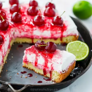 Cherry Limeade Poke Cake Recipe