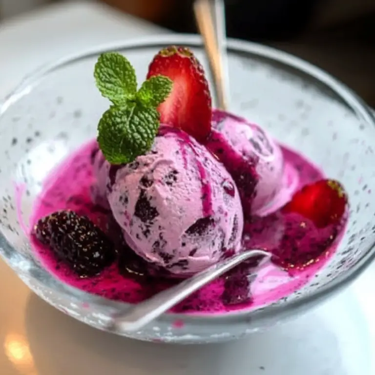 Dragon Fruit Sorbet Recipe