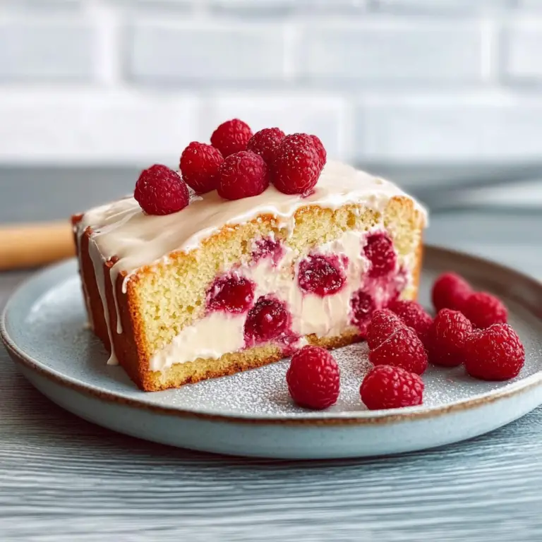 Lemon Raspberry Loaf Recipe