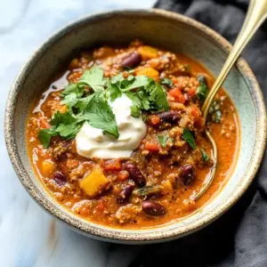 Spicy Pumpkin Chili