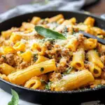 Baked Ziti with Sausage and Pumpkin Recipe