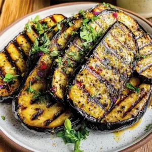 Grilled Eggplant with Herbs Recipe