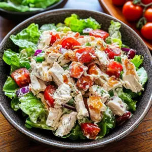 BLT Chicken Salad Bowl