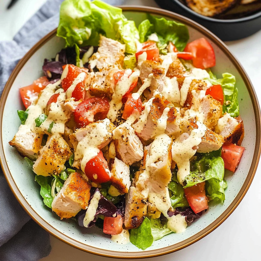 BLT Chicken Salad Bowls