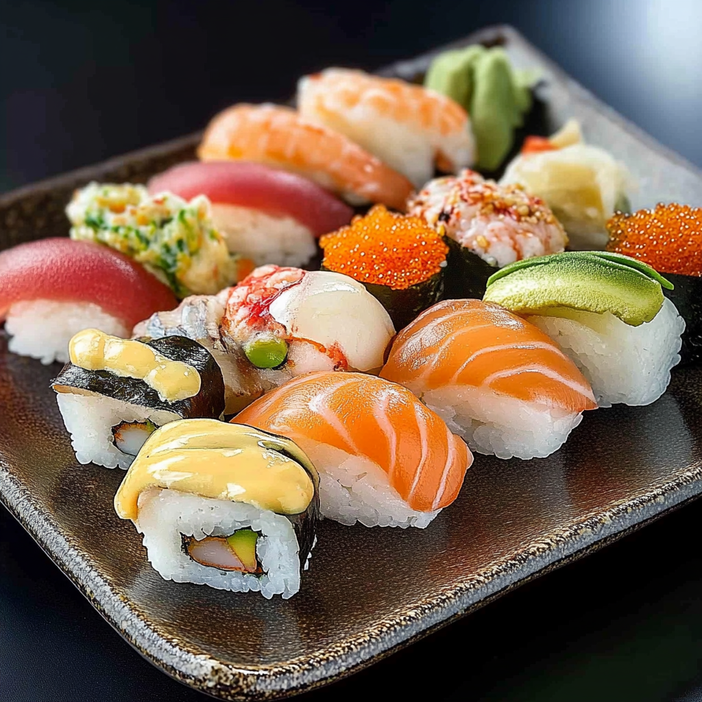 Traditional Japanese Sush