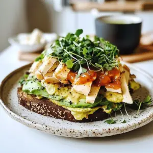 Turkey Avocado Toast Recipe