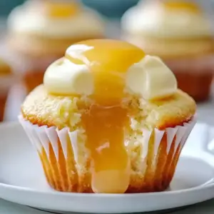 Honey Peach Cream Cheese Cupcakes Recipe