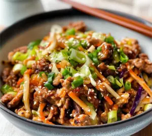 Easy Egg Roll in a Bowl Low-Carb Recipe
