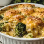 Broccoli Cheddar Biscuit Casserole Recipe