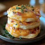 Ham and Cheese Butter Biscuits Recipe