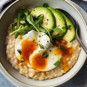 Savory Oatmeal with Egg