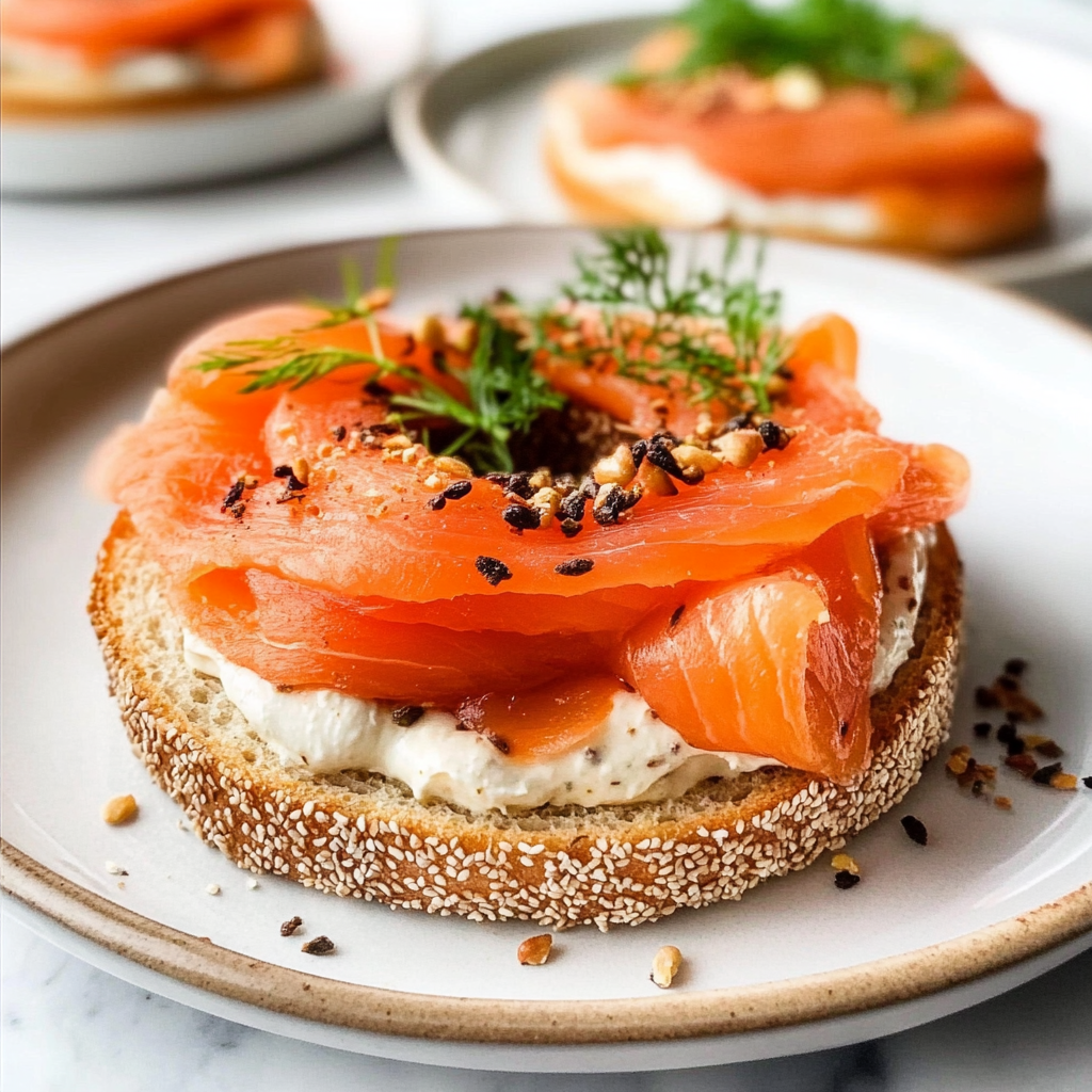 Smoked Salmon Bagel Recipe