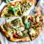Pesto Flatbread Pizza Recipe