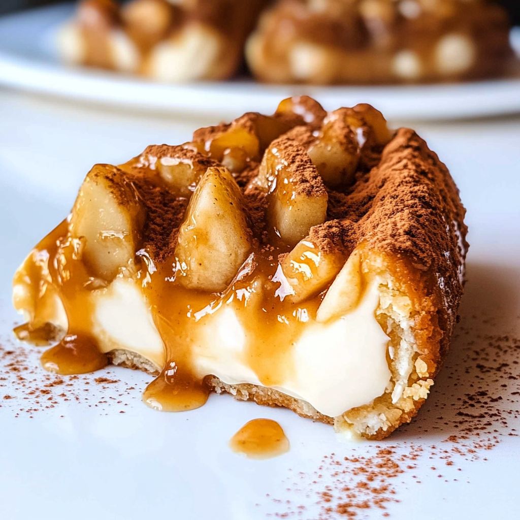 Apple Cheesecake Tacos