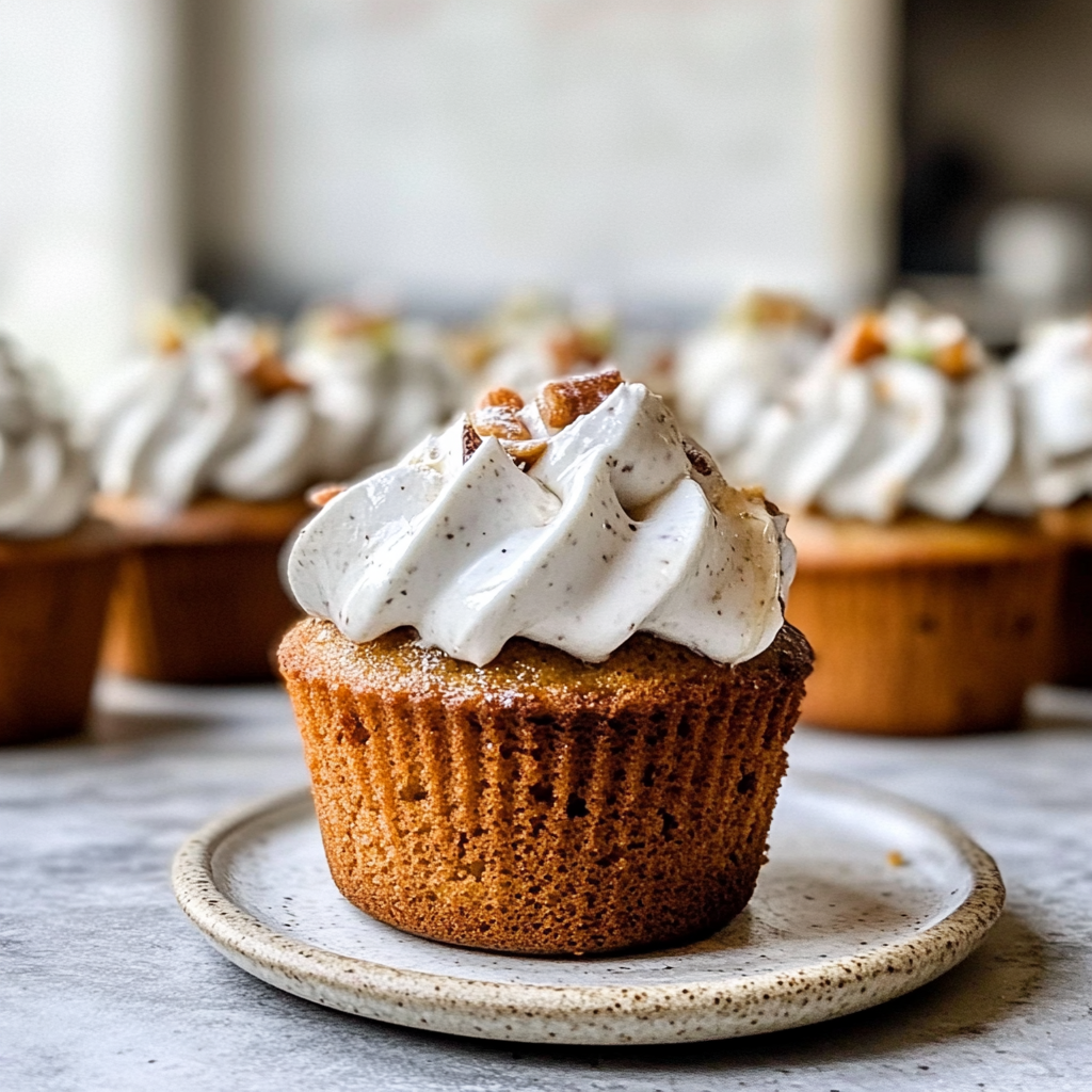 Carrot Cake Cupcakes Recipe