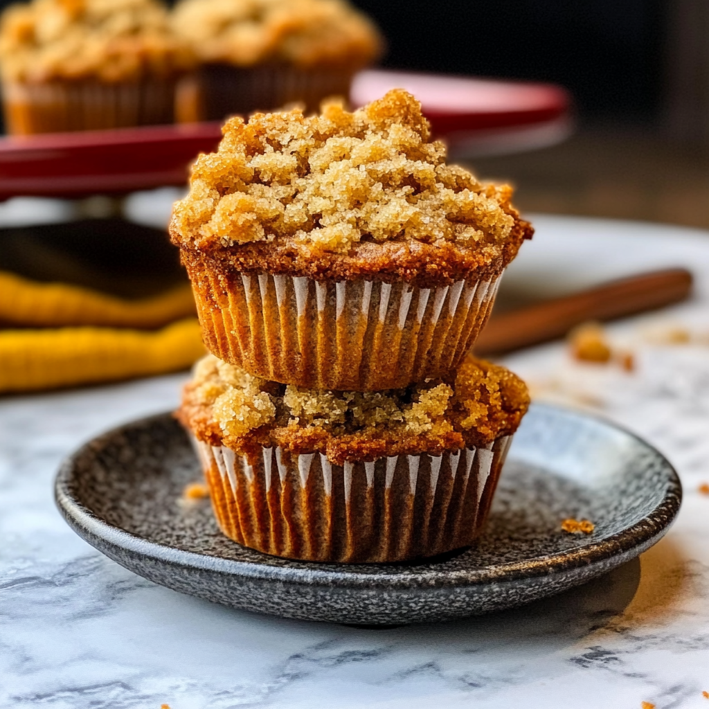 Pumpkin Streusel Muffins