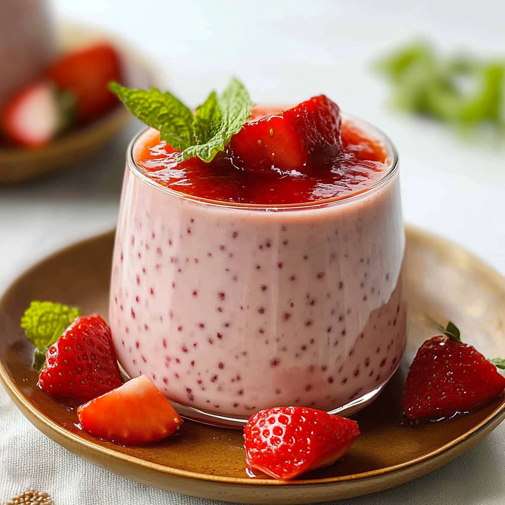 Summer Strawberry-Sago Delight Recipe