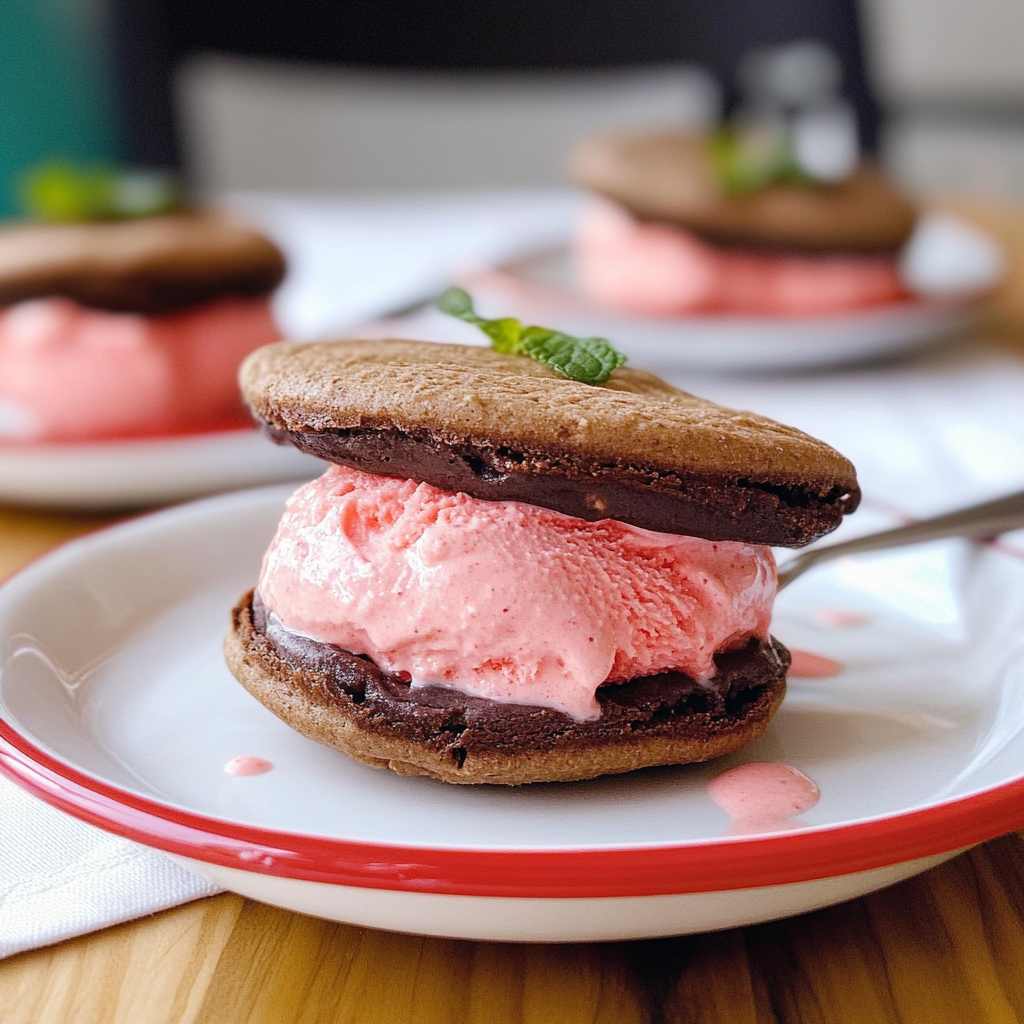 Strawberry Ice Cream Sandwiches Recipe