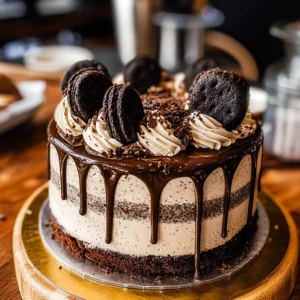 Decadent Cookies and Cream Cake